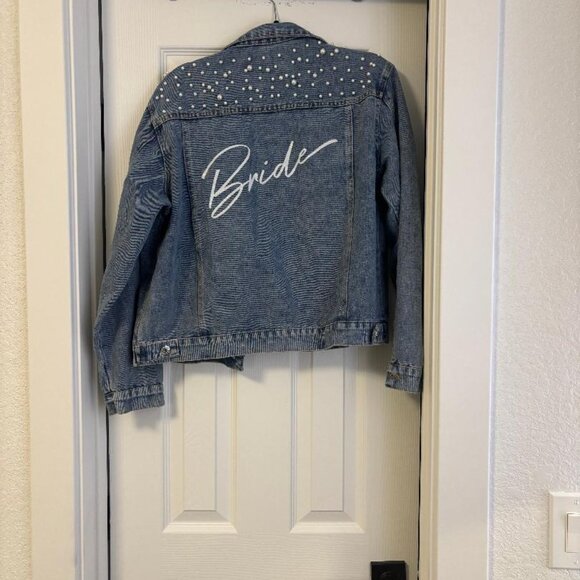 Pearl Bride Denim Jacket - Picture 1 of 4